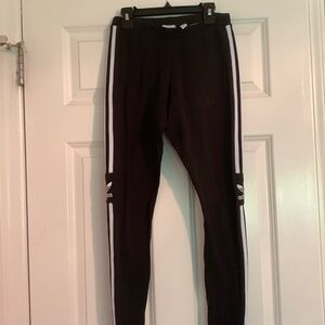 Black adidas leggings size small